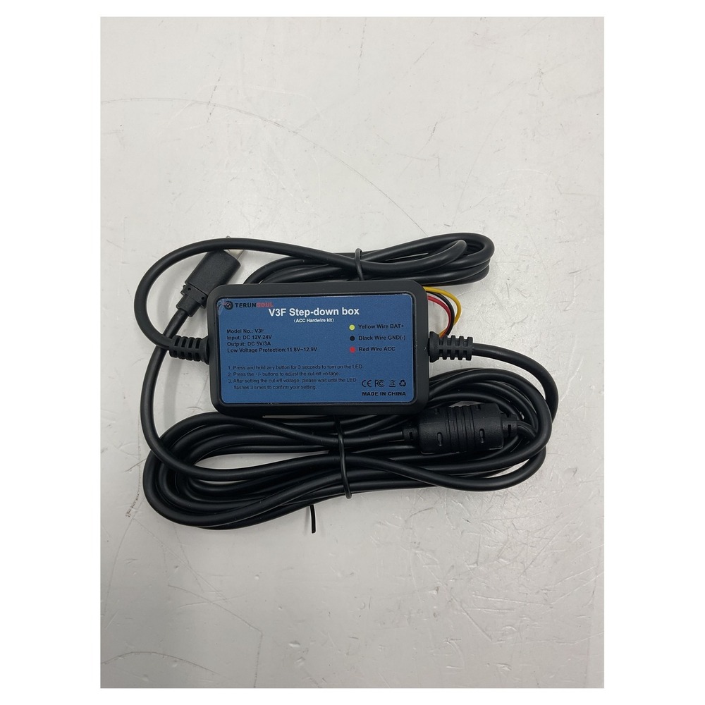 TERUNSOUL V3F Step-Down Converter 12V-24V to 5V 3A‎ USB-C